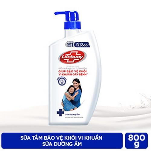 LIFEBUOY Sữa Tắm Chăm Sóc Da 800G/12 Chai