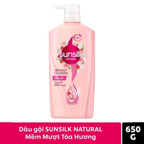 SUNSILK Dầu Gội Mềm Mượt Tỏa Hương 650g/8 Chai