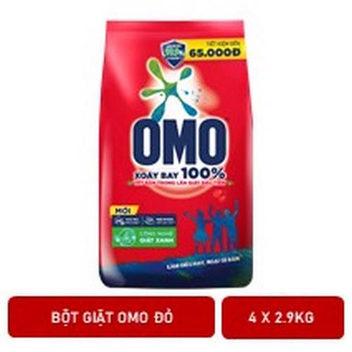 OMO BG đỏ 2.9kg/4 gói