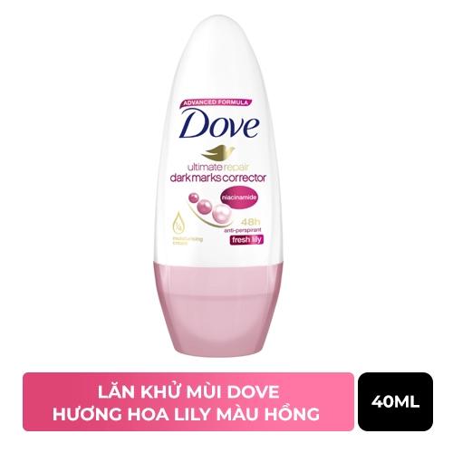 DOVE Nữ Lăn Khử Mùi Fresh Lily 40ml/24 chai