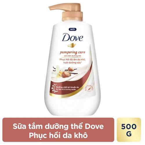 DOVE Sữa Tắm Phục Hồi Da Khô (Nâu) 500G/Chai