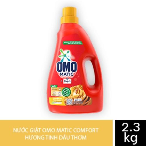 OMO Nước Giặt CF Tinh Dầu Thơm Cửa Trên 2.3kg/4 chai