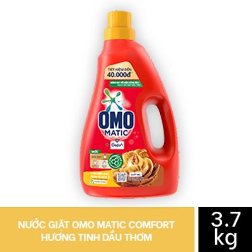 OMO Nước Giặt CF Tinh Dầu Thơm Cửa Trên 3.7kg/4 chai