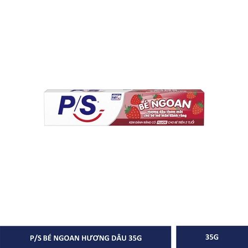 P/S KĐR Bé Ngoan Hương Dâu 35g/120 ống