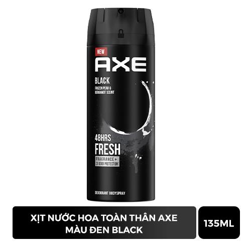 AXE Nam Xịt Ngăn Mùi Toàn Thân Black 135ml/12 chai