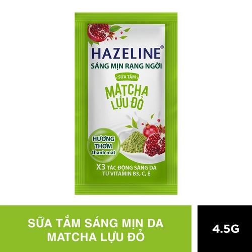 HAZELINE S.Tắm SMụn RNgời Matcha Lựu Đỏ(Xanh)4.5GX12/84Dây