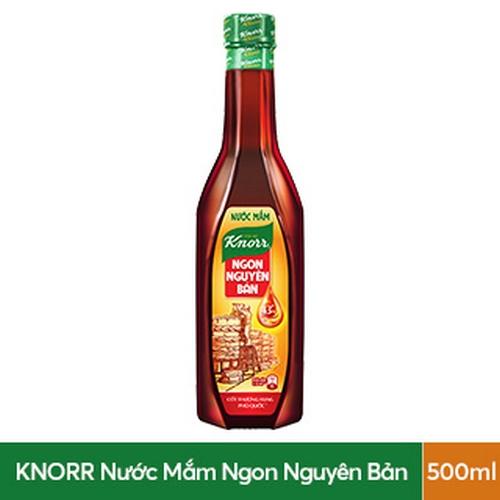 KNORR Nước Mắm Ngon Nguyên Bản 500ml/12 chai