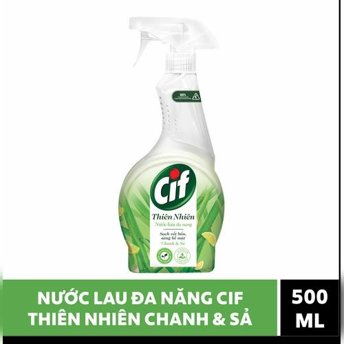 CIF Xịt Đa Năng  - Thiên Nhiên 500ml/12 chai