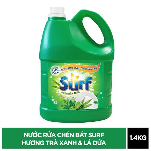 SURF NRC Hương Trà xanh&Lá dứa 1.4kg/9 Can