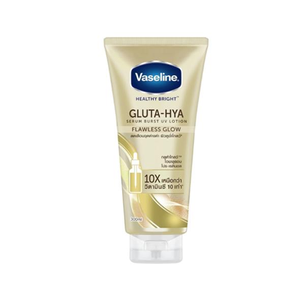 Vaseline Sữa Dưỡng Thể Gluta-Hya Dưỡng Sáng Da (Vàng) 330ml/12 Tuýp