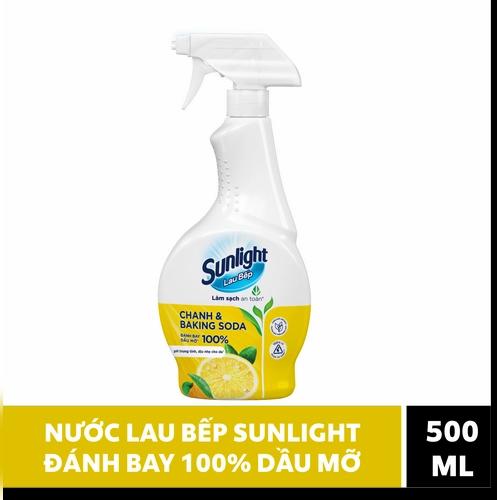 SUNLIGHT Nước lau bếp Chanh & Baking soda 500ml//12 chai