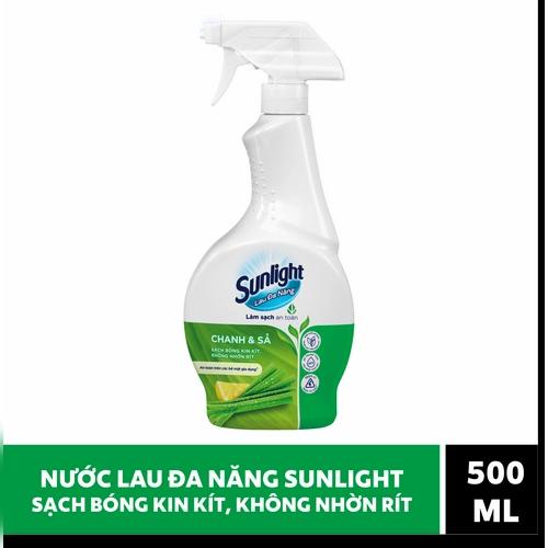 SUNLIGHT Nước lau đa năng Chanh & Sả 500ml//12 chai