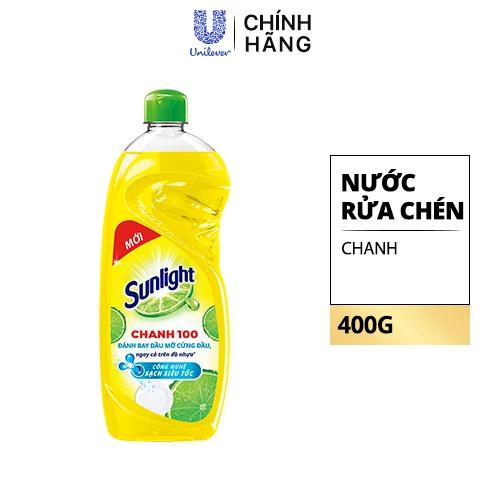 SUNLIGHT Nước Rửa Chén Chanh Mới 400g/24 chai