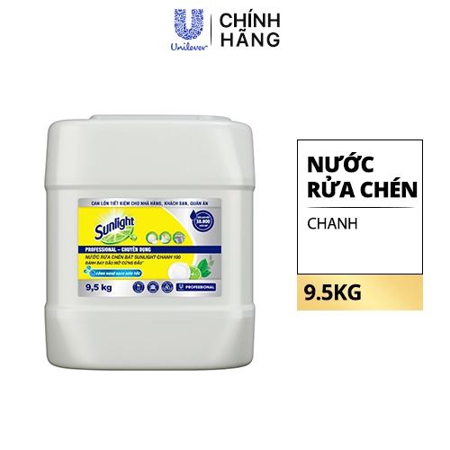 SUNLIGHT Nước Rửa Chén Chanh Mới 9.5kg/1 can