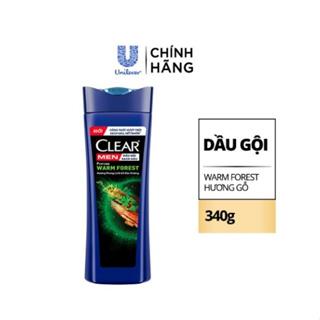 CLEAR MEN Dầu Gội Sạch Gàu Hương Nước Hoa Gỗ & Phong Lữ 340g/12Chai