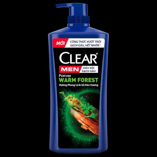 CLEAR MEN Dầu Gội Sạch Gàu Hương Nước Hoa Gỗ & Phong Lữ 840g/8Chai