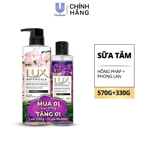 LUX ST H.Pháp N.Nàn 570g (1 + LUX ST P.Lan Q.Rũ 330g)/12 bộ