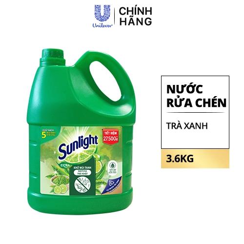 SUNLIGHT NRC Trà Xanh Gốc Thực Vật 3.6kg/3 can