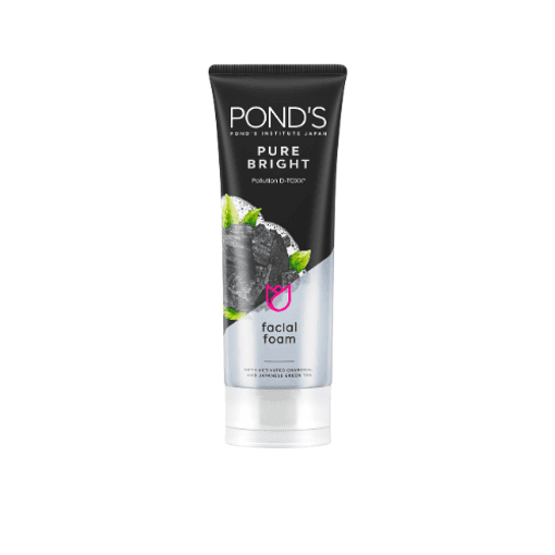 PONDS Sữa Rửa Mặt Trắng Da Tinh Khiết 50g (1+3 Kem Dưỡng Sáng Da Ban Ngày 6.5g)/24 bộ