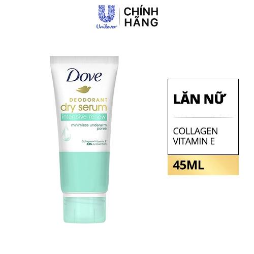 DOVE Nữ Lăn Khử Mùi T.Chất Sáng Da NIA + Vitc&e 45ml/24 tuýp