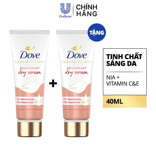 DOVE Nữ Tinh Chất Sáng Da NIA + Vitc&e 40ml/24 tuýp