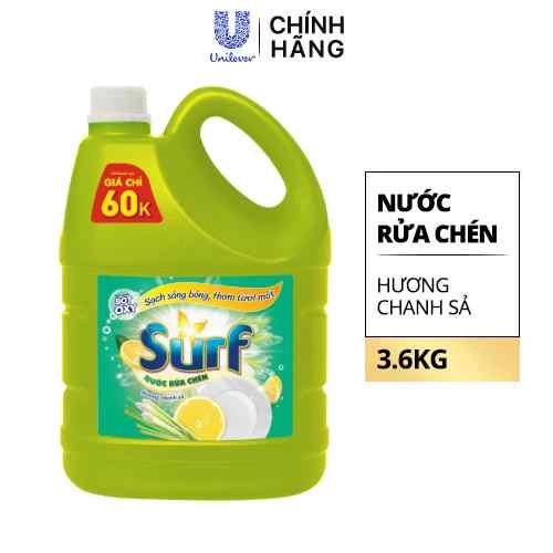 SURF NRC Hương Chanh Sả 3.6kg/3 can