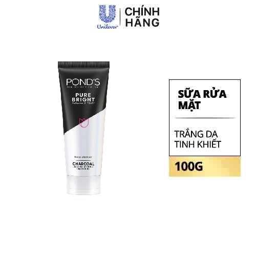 PONDS Sữa Rửa Mặt Trắng Da Tinh Khiết 100g/24 Tuýp