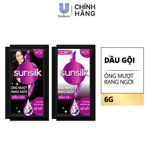 SUNSILK DGÓngMượt RạngNgời18x(1Dây6x10+1DâyXả5gx10)/3Bộ