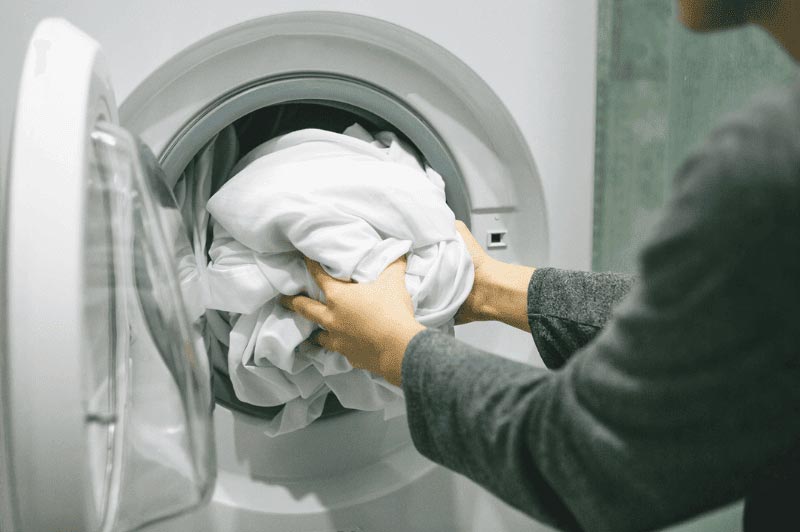 Lưu ý khi giặt rèm cửa bằng máy giặt